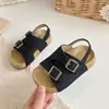 Nuevas sandalias infantiles Verano 2026, zapatos de verano estilo coreano para niños, sandalias de moda para niñas y chanclas de playa para niños pequeños