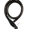 Candado de cadena antirrobo para bicicleta de montaña, candado de cadena portátil para coche eléctrico, motocicleta, batería, cable de acero, accesorios para bicicleta