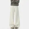Pantalones Casuales de Pierna Recta con Diseño Estilo Americano para Hombre, Otoño 2026, alrededor de 280g, hechos de tela Lelis, con un tacto de alta gama