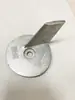 Anodo de Bloco de Zinco Anticorrosão para Motor de Popa Bloco de Ânodo Suporte de Ângulo de Direção Levantamento 15-60-115-140-300 Cavalos de Potência