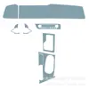 Para Elantra Elantra N película de controle central TPU película hidráulica para tela de navegação película não temperada acessórios de modificação de película interna