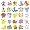 50 Pegatinas de Pokémon para Niños, Lindos Pokémon Pokémon Graffiti Pikachu Computadora Maleta
