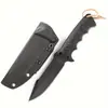 Cuchillo Recto de Exterior Cuchillo Multifuncional Cuchillo de Supervivencia Táctico Cuchillo de Campo Viene con Funda