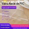 Placa de cristal transparente de alta qualidade de vidro macio de PVC Toalha de mesa de café transparente PVC À prova de óleo Resistente a altas temperaturas doméstica