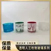 Portavelas de Vidrio para Taza Transfronterizo Portavelas de Vidrio para Mesa de Restaurante Occidental Portavelas de Vidrio para Mesa de Navidad Reno Taza Ambiente Festivo