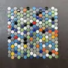 Liquidação exportação contra-ponto mosaico azulejos cerâmicos piscina tanque de peixes varanda banheiro fundo piso azulejos reforma decoração não