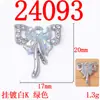 Brincos doces estilo INS feitos à mão brincos acessórios de joias diy pingente diy de liga de diamante laço mágico