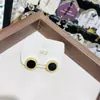 Brincos Coreanos de Luxo Leve com Botões Coloridos, Brincos Exagerados e Estilosos, Modernos e Versáteis, Brincos de Prata com Zircônias para Mulheres