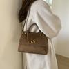 Bolsos para Mujer 2025 Nuevos de Moda Tendencia Otoño e Invierno Bolsos de Hombro para el Trabajo Viajes Cotidianos Cruzados Pequeños Cuadrados de Moda