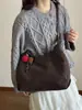 Bolso tote retro de gran capacidad transfronterizo para mujer, nuevo modelo de otoño 2026, bolso versátil casual para hombro y cruzado para ir al trabajo
