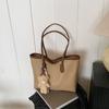 2024 Inverno Novo Nicho Estilo Coreano Atmosférico Comutação Texted Bolsa Ombro Bolsa Axila Elegante Bolsa Tote