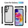 Adequado para capa de celular Samsung S25, capa de celular Samsung S24 Ultra fosca dois em um, capa protetora antiderrapante A54