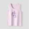 Colete infantil de algodão puro, colete pequeno para usar por baixo, camada interna respirável antibacteriana, pijama infantil, preço especial de liquidação