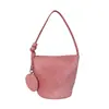 2026 Verano Nuevo Estilo Estilo Perezoso Bolso de Hombro Sencillo Bolso de Axila de Moda Moda Femenina Moda Casual Bolso Cubo