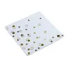 En Stock Transfronterizo Servilletas Negras con Sello Dorado Toallas de Papel Desechables para Fiestas de Cumpleaños, Hoteles y Restaurantes 25*25cm
