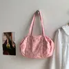 Bolsas de Otoño e Invierno para Mujer Coreanas de Nicho Gran Capacidad Estampado de Leopardo Bolso de Hombro de Moda Tendencia Retro Sensación de Alta Gama Bolso de Axila