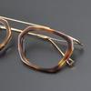 Gafas de sol retro de titanio puro para miopía con graduación ajustable para hombre Sun Honglei Li Chengyang