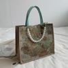 Bolsa de Verão Grande Capacidade Bolsa Tote 2026 Novo Estilo Ins para o Trabalho Portátil Bolsa de Mãe Bolsa de Ombro Mão Fashion