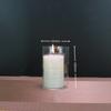 Castiçal de Vidro Alto Borosilicato Frasco de Aromaterapia Copo de Vela Casamento Copo de Vela de Vidro Frasco Copo Vazio Cilindro Personalização