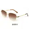 Gafas de sol cuadradas de metal retro transfronterizas europeas y americanas para hombre, moda casual moderna, gafas de sol con protección solar de lujo ligero para mujer