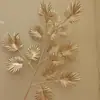 Material de Balde de Ano Novo 2025 Véspera de Ano Novo Fruta Vermelha Folha de Ouro Folha de Ginkgo Folha de Leque Tamanho do Leque Leque Redondo Costas de Tartaruga Dourado