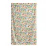 Nuevo Producto de Primavera: Bufanda de Seda Floral Verde para Mujer, Chal Largo de Seda, en Stock para Venta al por Mayor
