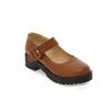 Zapatos nuevos de primavera y otoño de una sola capa Zapatos de cuero de tacón bajo Lolita japonesa estudiante chica británico JK retro zapatos de una sola capa zapatos de mujer Mori