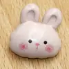 Botones de Resina de Conejito de Dibujos Animados para Ropa Infantil, Suéteres, Cárdigans de Punto, Botones Decorativos Cosidos a Mano, Botones Coloridos para Manualidades