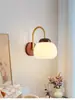 [Transfronterizo] Foco de Pared con Brazo Largo y Ángulo Ajustable Luz para Cuadros de Dormitorio Lámpara de Brazo Oscilante Lámpara Bauhaus Vintage Mesita de Noche Café