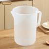 Taza Medidora de Plástico PC con Escala Taza de Gramos 500-2000ml 5000ml Taza Medidora de Gran Capacidad para Tienda de Té de Leche