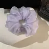 Elegante Temperamento Luz Púrpura Gasa Goma para el Cabello Perlas Calidad Banda Elástica Goma para el Cabello 2026 Nuevo Estilo Soporte de Cola de Caballo de Gama Alta Goma para el Cabello