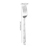 Directo de Fábrica Cubiertos de Acero Inoxidable Corte Rombo en Stock Retro para el Hogar Hotel Restaurante Occidental Cuchillo para Bistec Tenedor Cuchara Juego de 5 Piezas
