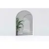 Papel de parede de extensão de espaço 3D com arco, tecido de parede de fundo para loja de roupas e estúdio fotográfico, papel de parede simples nórdico