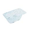 Tazón para Tinte de Cabello Grande con Purpurina Cristal Mango Tazón Profundizado para Aceite de Horneado Herramienta para Tinte de Cabello Engrosada Tazón Mezclador Transparente