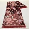 Tecido Colorido de Lantejoulas Estampado com Flores e Folhagens de Larga Largura Roupas para Performance de Palco Tecido de Renda Bordado Feminino