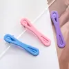 Clip de pico de pato hueco esmerilado en forma de ocho de 6 cm Clip de crema hecho a mano DIY Accesorios para horquillas Clip de color caramelo para flequillo Clip de borde