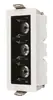 Spot Embutido Focco 6W 2700K 45 Graus Branco e Preto