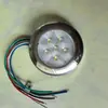 Suministro en Stock de Luces LED Marinas de 12Vcc para Barco, Yate, Techo de Acero Inoxidable RGB
