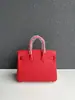 2026 Novo Modelo Fivela Dourada Clássico Europeu e Americano Moda Bolsa Feminina de Couro de Grão Superior Texturizado Platina Bolsa de Mão de Couro Genuíno para Mulheres