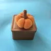 Adornos de Calabaza Tejidos a Mano con Lana y Ganchillo para Fiesta de Halloween, Cosecha, Acción de Gracias - Regalo Terminado