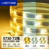 Tira de luz LED de tres colores Sala de estar Hogar Techo Tira de luz autoadhesiva Exterior Superbrillante Atenuación Empotrable Impermeable Luz lineal