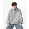 Chaqueta de Diseño Americano de Gama Alta con Cuello Alto para Hombre - Algodón Chino de 400g para Adolescentes - Otoño 2026