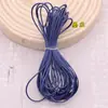Hilo de Cera para Manualidades Patrón de Serpiente Cuerda de Imitación de Cuero 0.8mm de Grosor Pulsera Collar Cuerda Trenzada Hilo de Cera Coreano Material Hecho a Mano