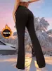 Suministro de Comercio Exterior Pantalones de Yoga Más Vendidos en Amazon para Mujer, Pantalones Largos de Alta Elasticidad Ajustados, Cintura Alta Levanta Glúteos, Versátiles para Fitness Diario