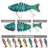 Há um Relatório de Teste para uma Isca de Pesca Realista de 7 Seções, Afundante, 10cm, 16g, Isca Dura Multiseção para Pesca, Atacado de Equipamentos de Pesca