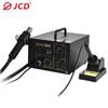 Estação de solda com pistola de ar quente de temperatura constante controlada por temperatura JCD ferramenta de reparo de telefone celular estação de solda de ar quente ferro de solda elétrico dois em um