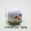 Muñeco de Dibujos Animados Accesorios de Resina Muñeco de Nieve Unicornio Pasador DIY Imán para Nevera Decoración de Paisaje Micro de Escritorio Materiales