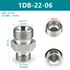 Adaptador hidráulico acero 45# Yonghua cono de 24 grados férula sello ED fitting para manguera 1CB 1CM 1DB 1DM