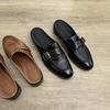 Lujo Nicho ~ Mocasines de Piel Suave Lavada con Hebilla, Estilo Vintage Primavera/Verano 2026