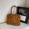 Bolsa de Grande Capacidade para o Trabalho para Mulheres 2026 Nova Outono e Inverno Bolsa de Ombro Retrô Bolsa Tote de Mão Fashion
